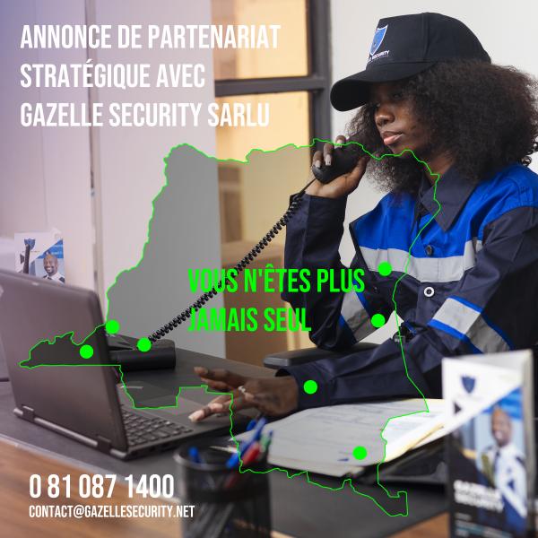 Annonce de Partenariat Stratgique avec Gazelle Security Sarlu